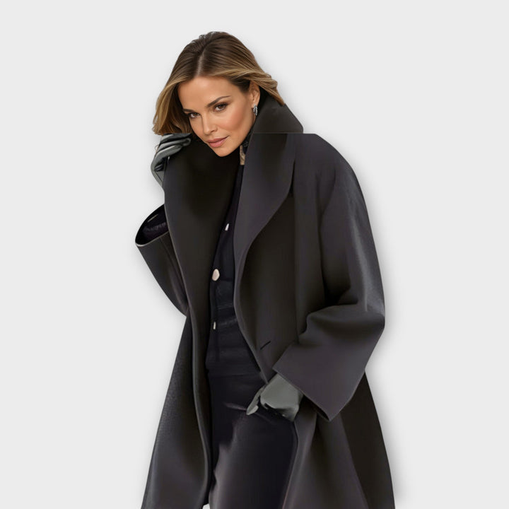 Leonie relaxed longline coat