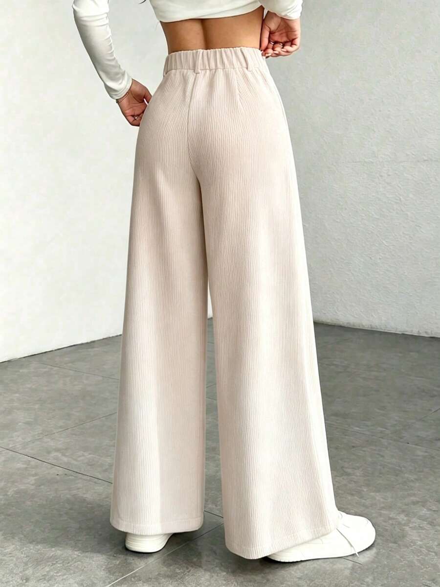 Ronja high waist wide leg corduroy trousers – image 14