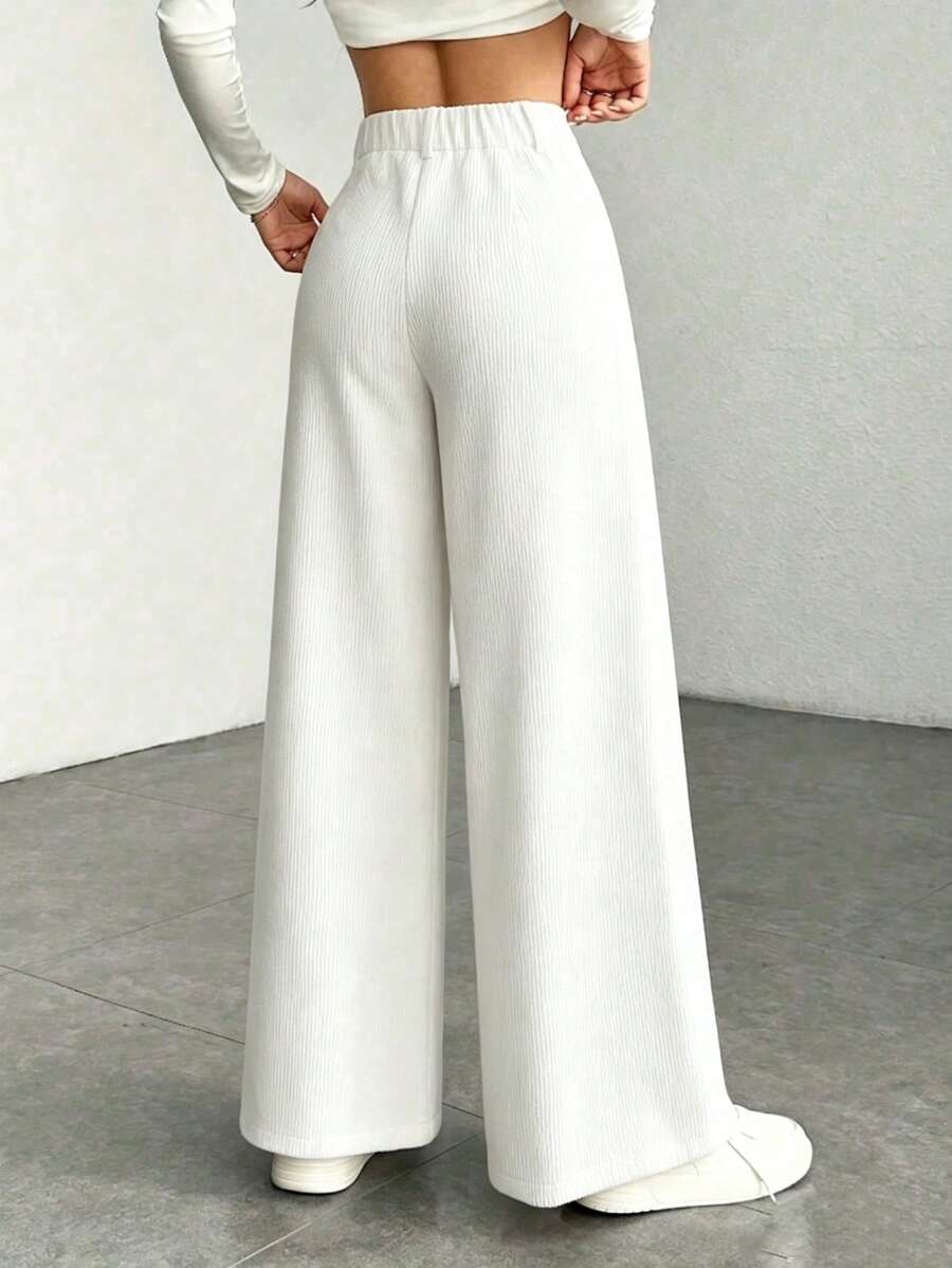 Ronja high waist wide leg corduroy trousers – image 20