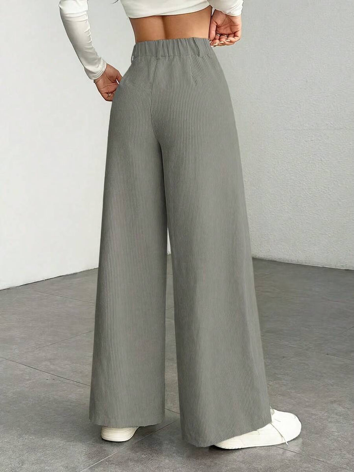 Ronja high waist wide leg corduroy trousers – image 6