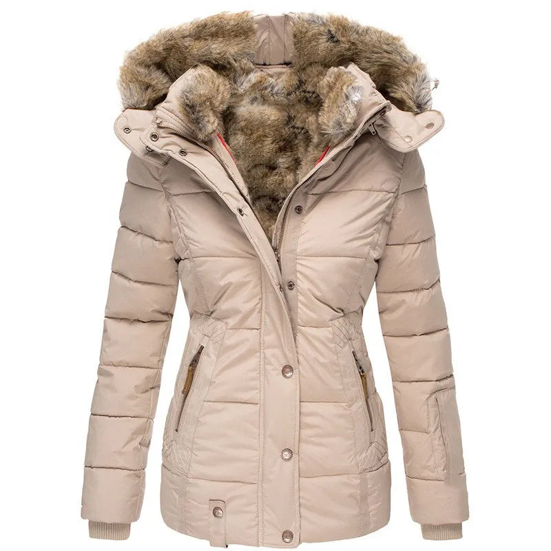 Iva winter jacket with faux fur lining – image 6