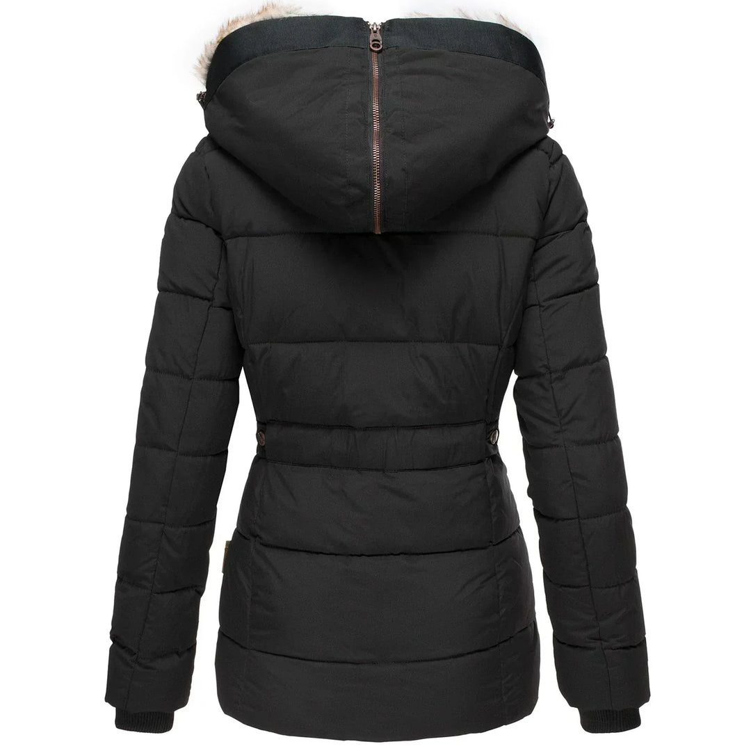 Iva winter jacket with faux fur lining – image 2