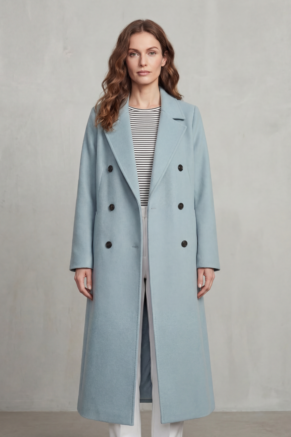 Mirte wool blend double breasted coat – image 10