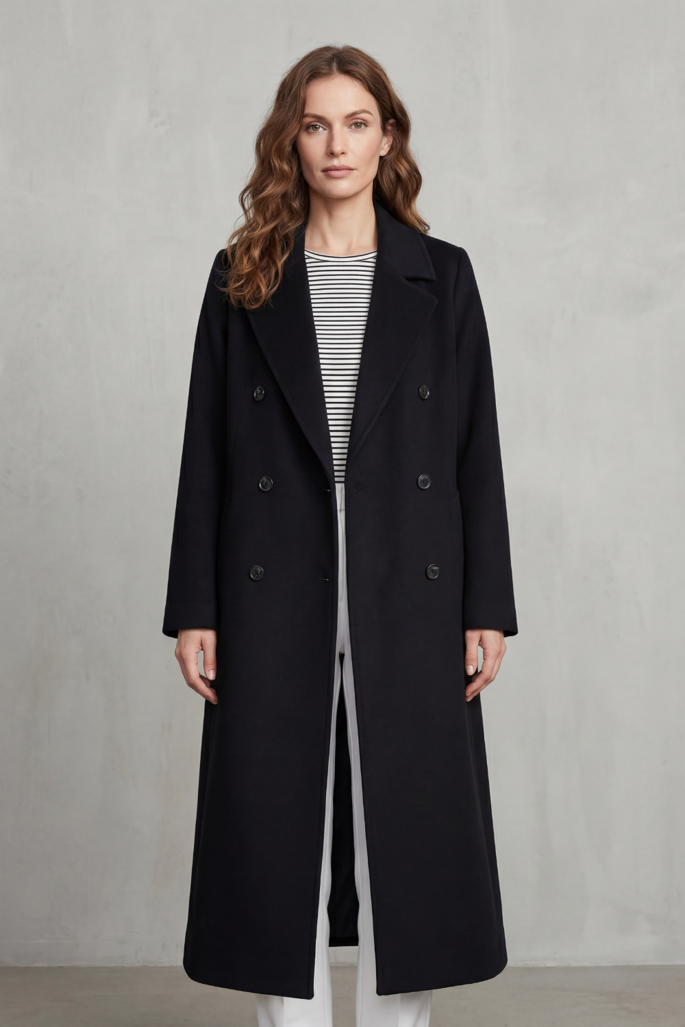Mirte wool blend double breasted coat – image 2