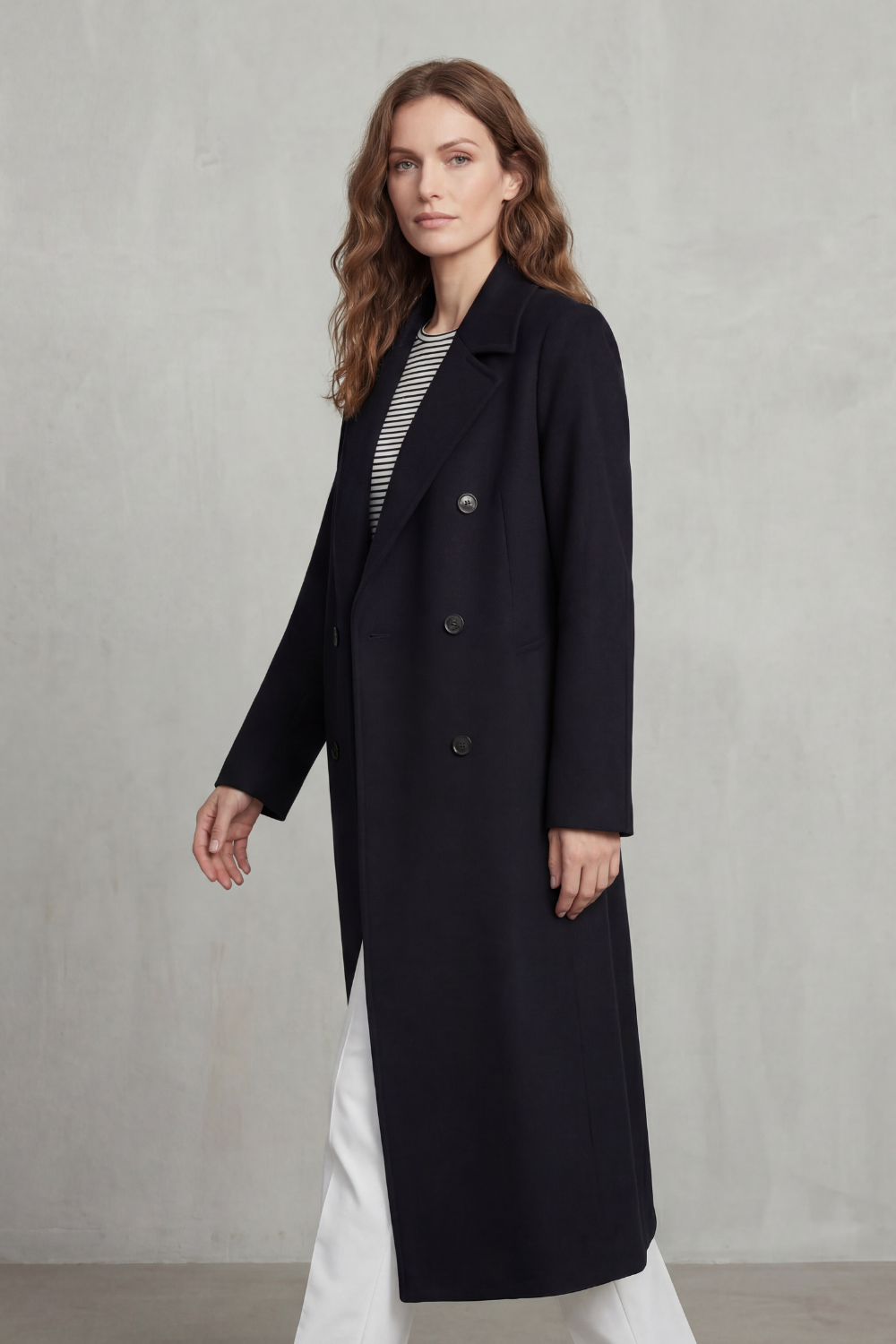 Mirte wool blend double breasted coat – image 3