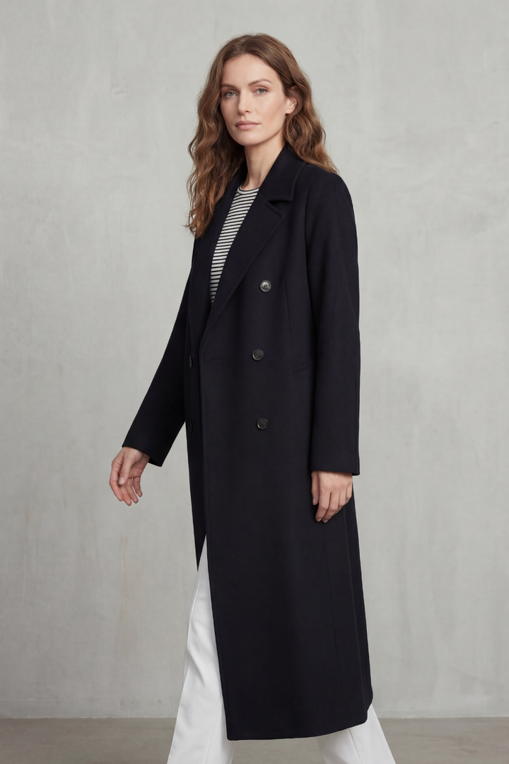 Mirte wool blend double breasted coat – image 3
