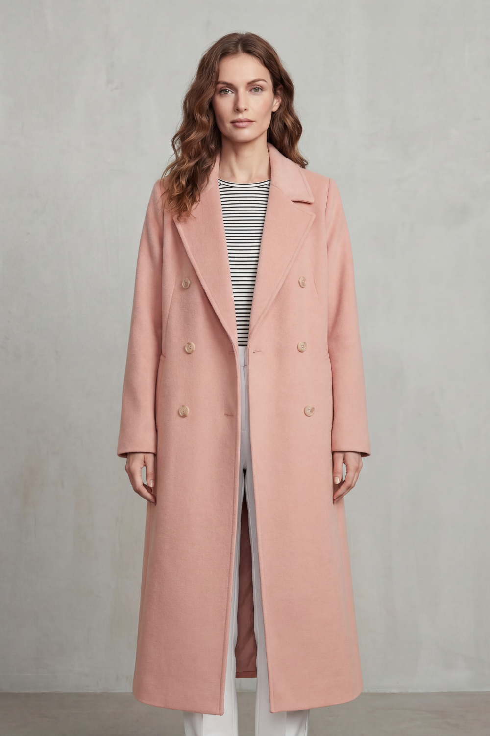 Mirte wool blend double breasted coat – image 6