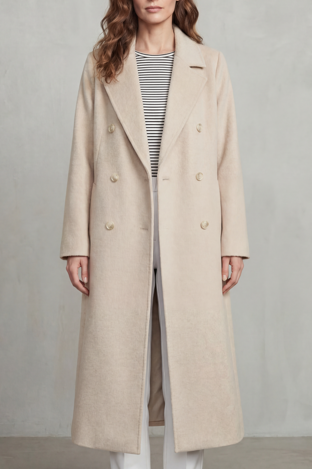 Mirte wool blend double breasted coat – image 7