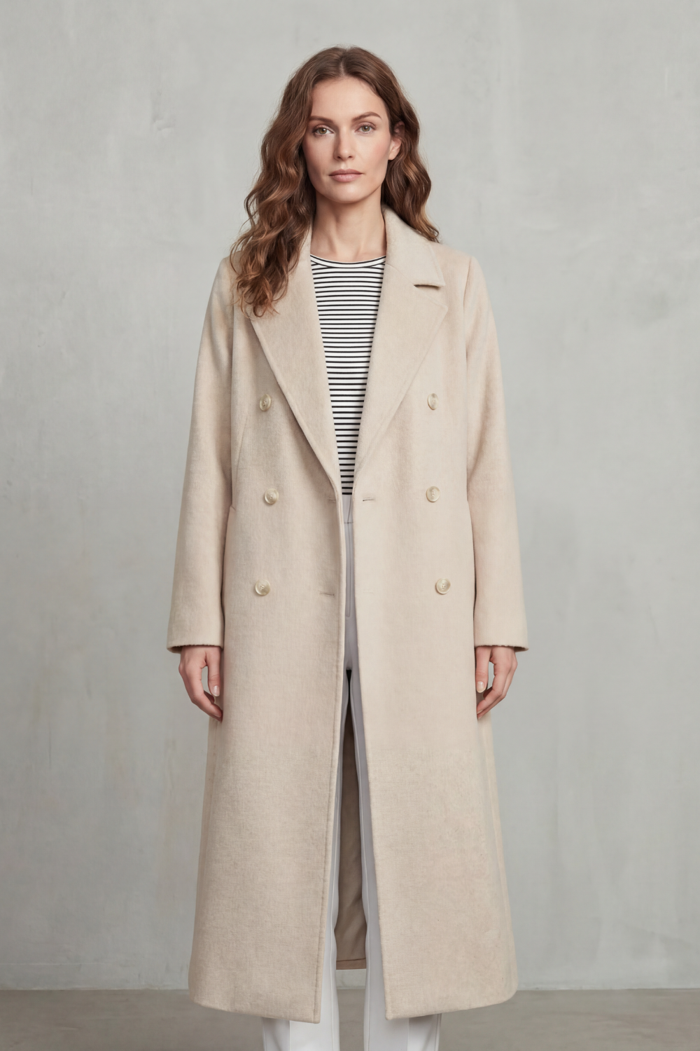 Mirte wool blend double breasted coat – image 8