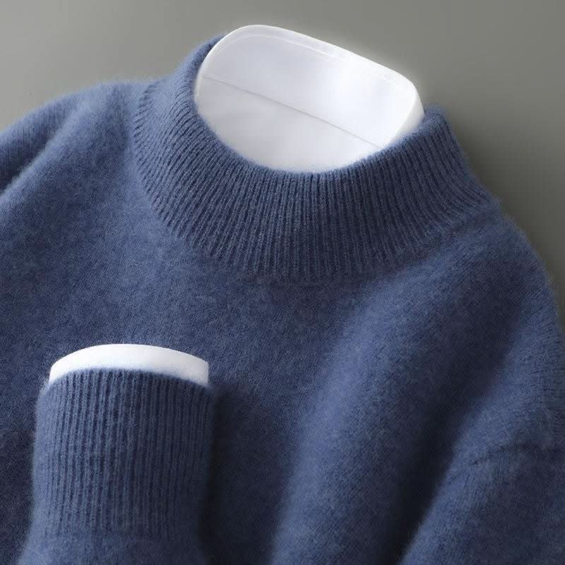 Rosa crew neck jumper in green