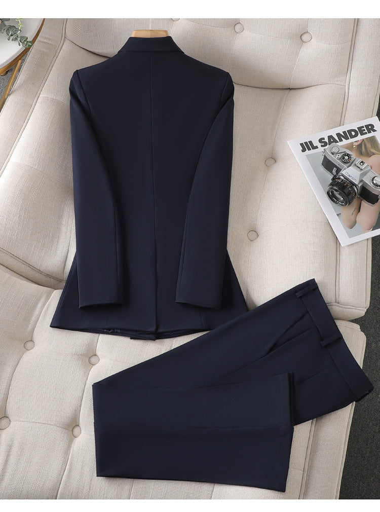 Lucy double breasted blazer and wide leg trouser set – image 5