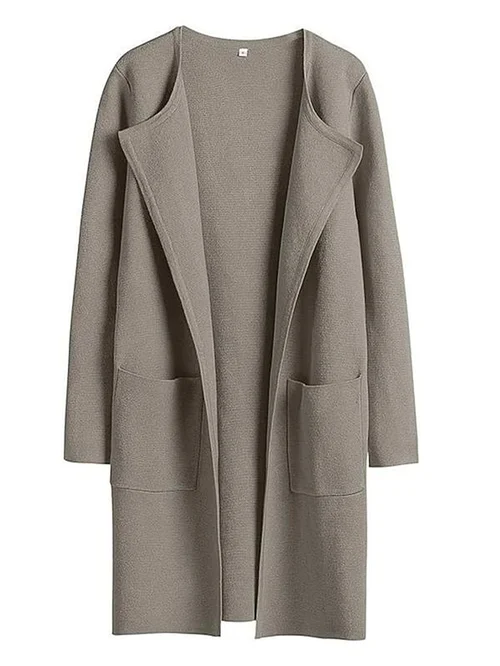 Heidi classic coat with wide lapels – image 13