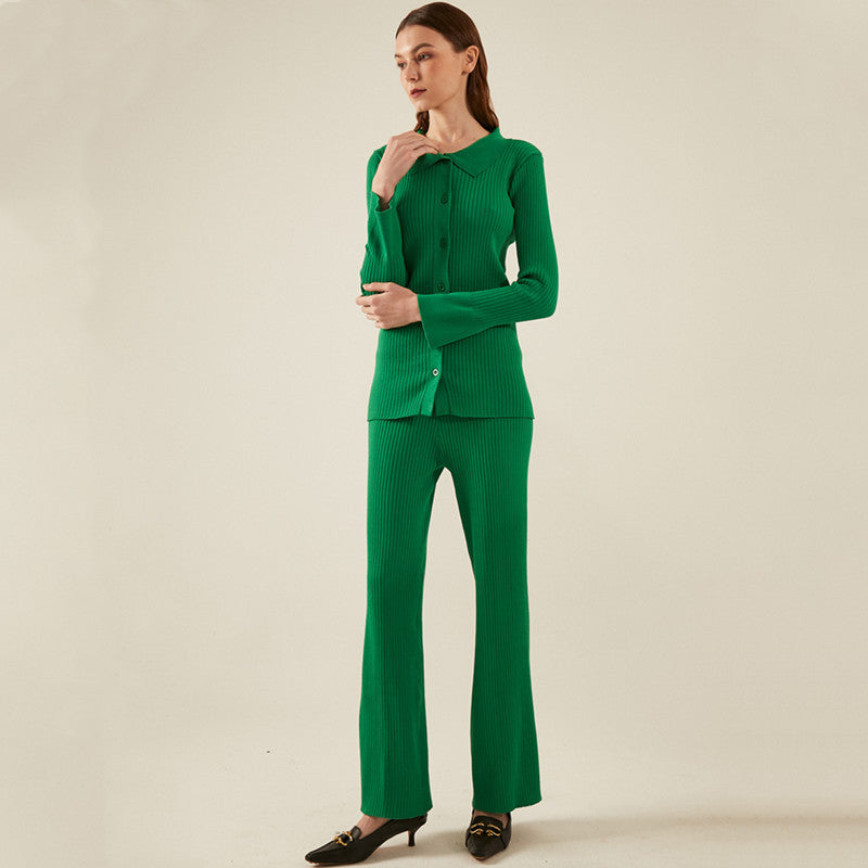 Marged three piece fine knit lounge set – image 3