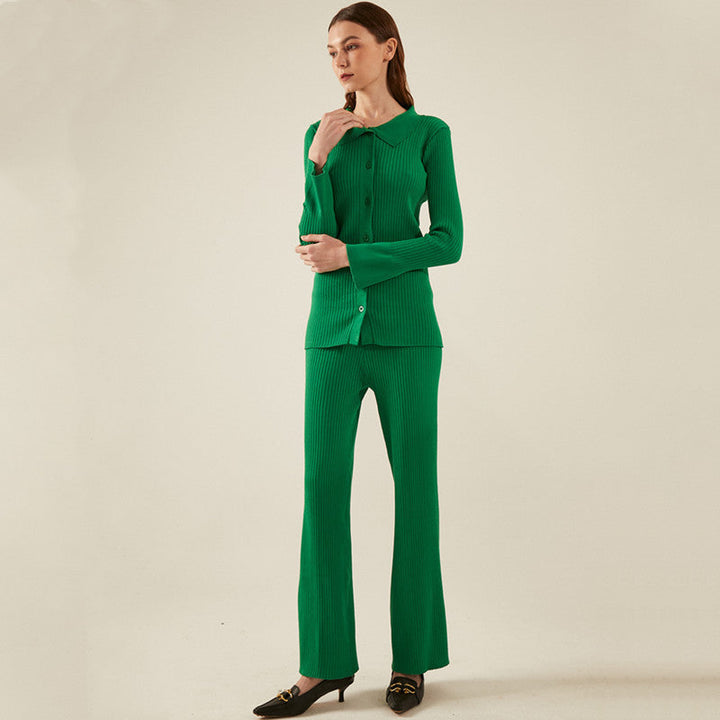 Marged three piece fine knit lounge set – image 3