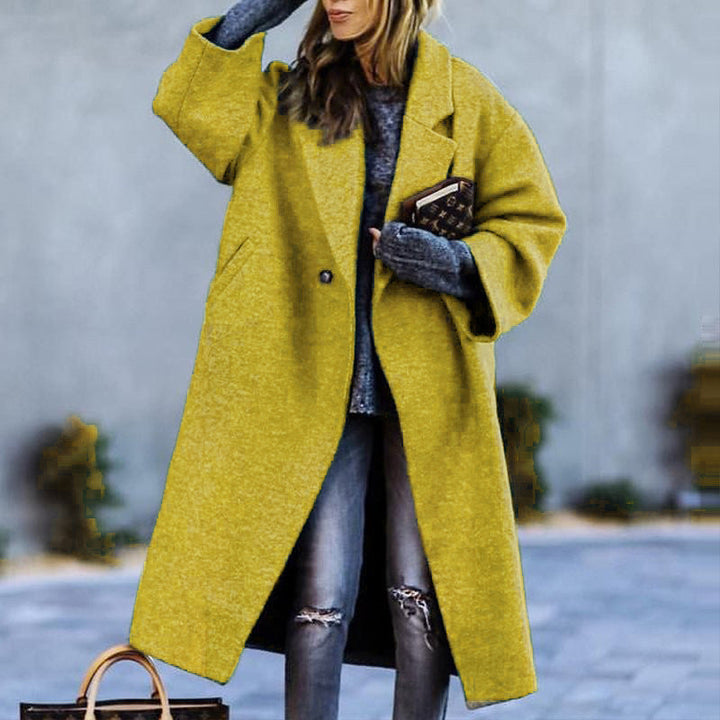 Ophelie double breasted long coat – image 7