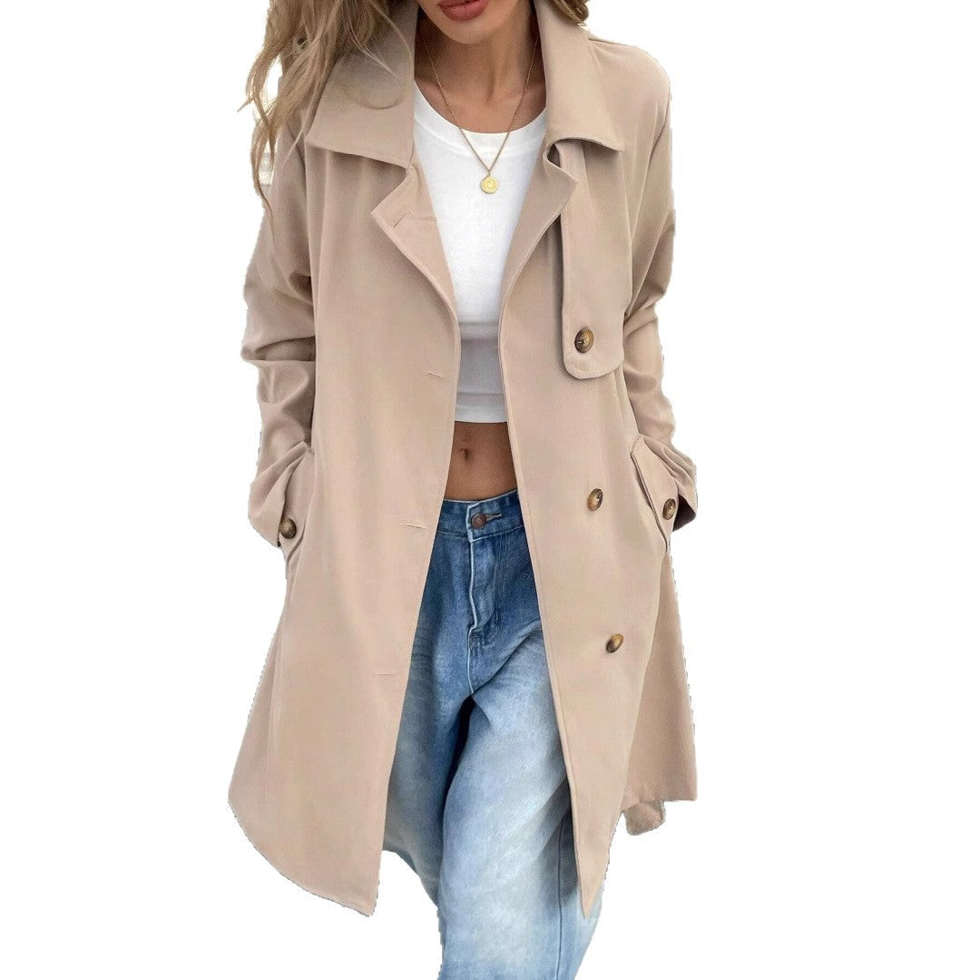 Linnea trench coat, full length