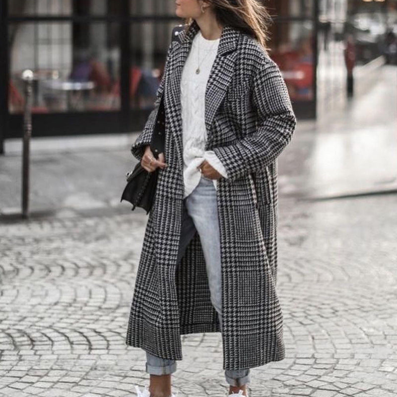 Ophelie double breasted long coat – image 10