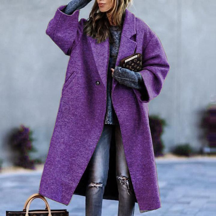 Ophelie double breasted long coat – image 9