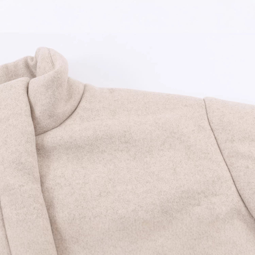 Mabel padded jacket, high collar detail