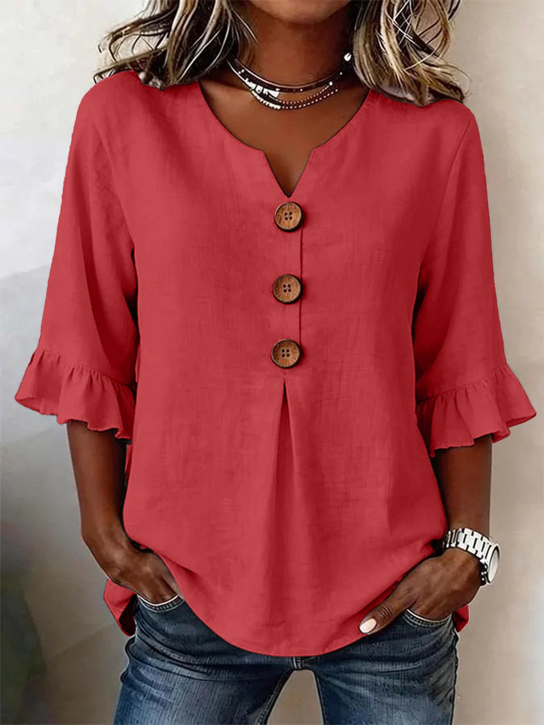 Talulla romantic ruffle blouse – image 10