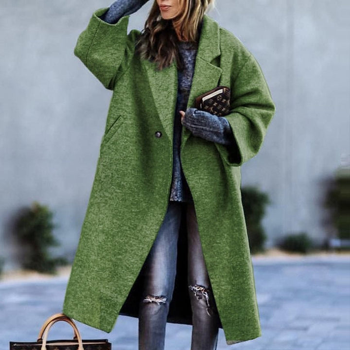 Ophelie double breasted long coat – image 11