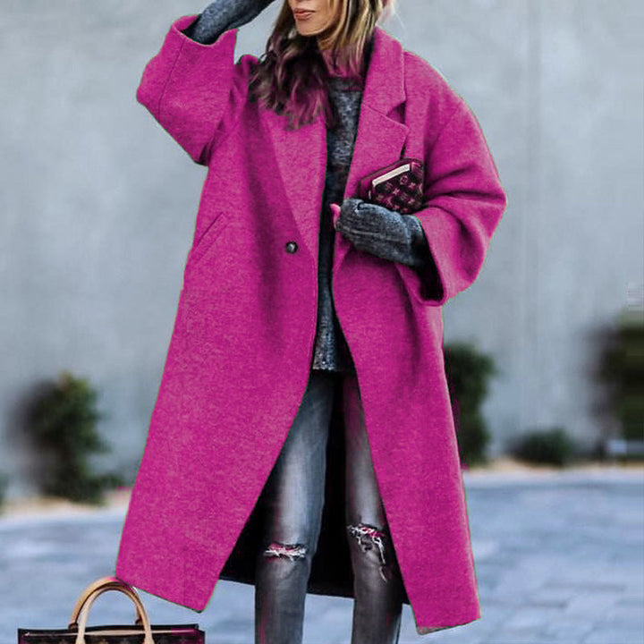Ophelie double breasted long coat – image 4