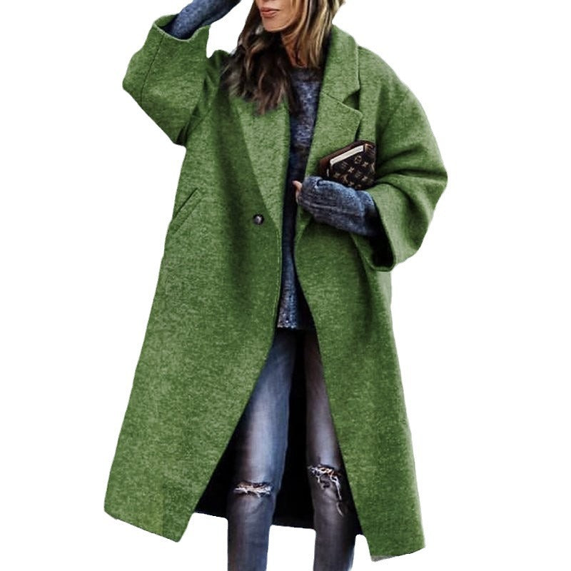 Ophelie double breasted long coat – image 3