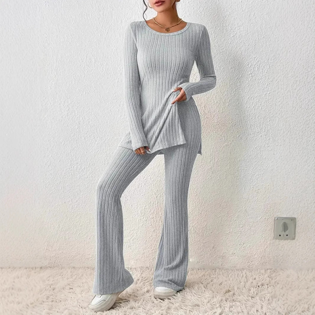 Lowena fine ribbed lounge set – image 2