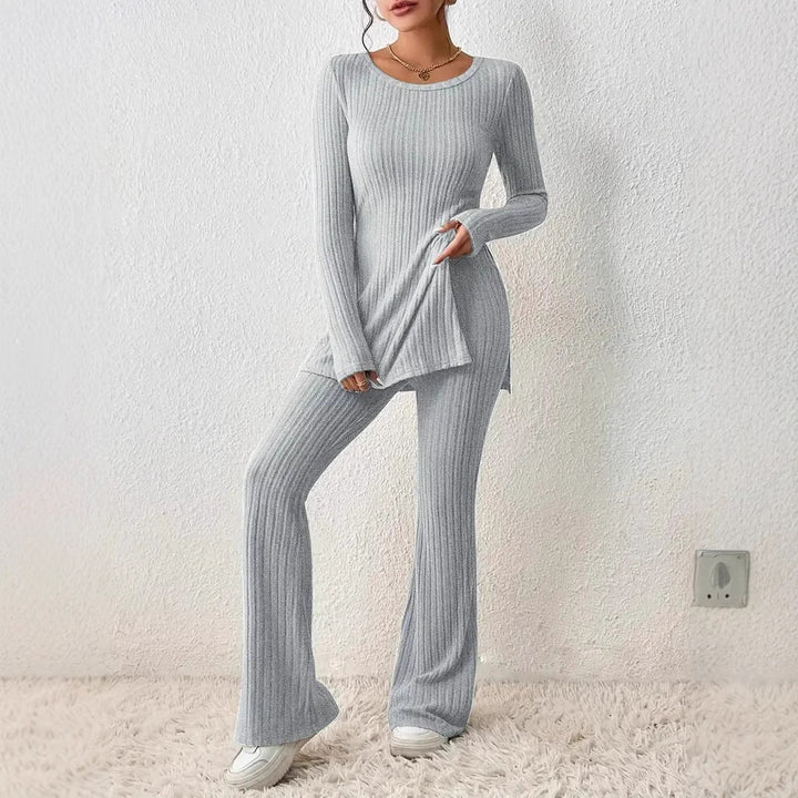 Lowena fine ribbed lounge set – image 2