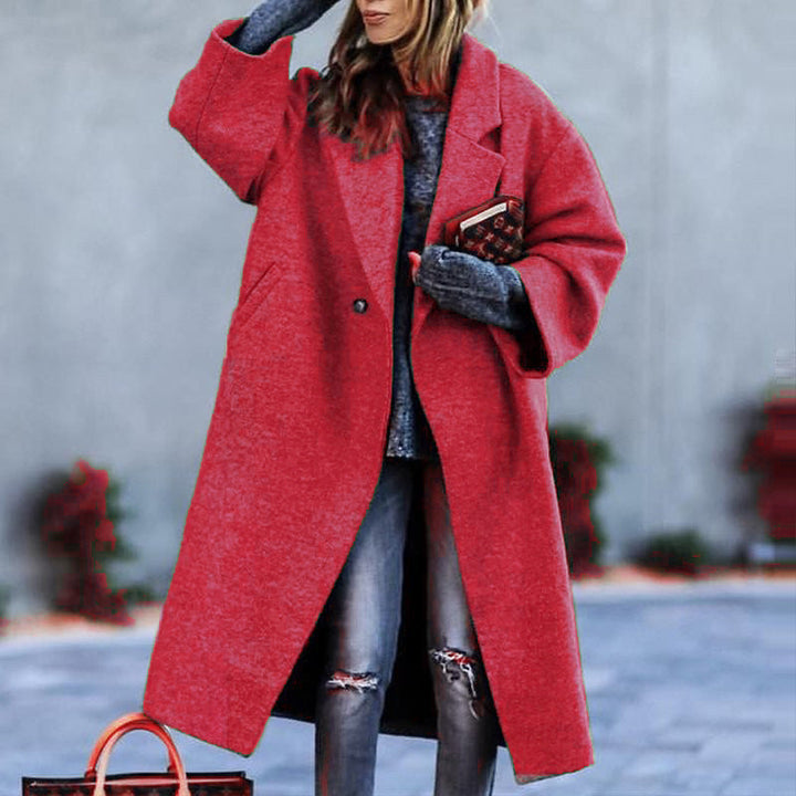 Ophelie double breasted long coat – image 5