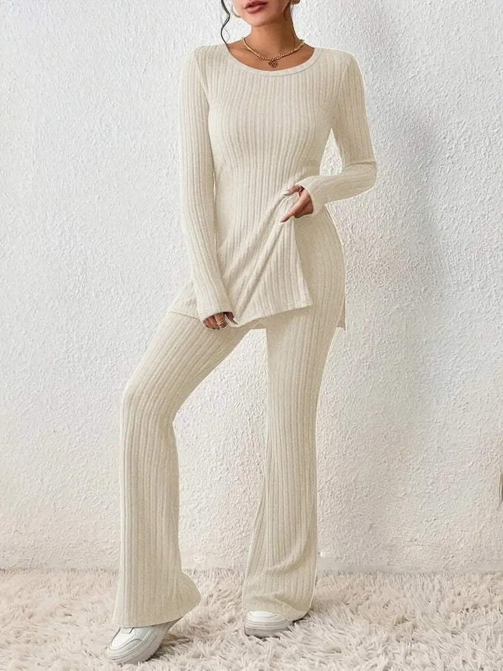 Lowena fine ribbed lounge set – image 9