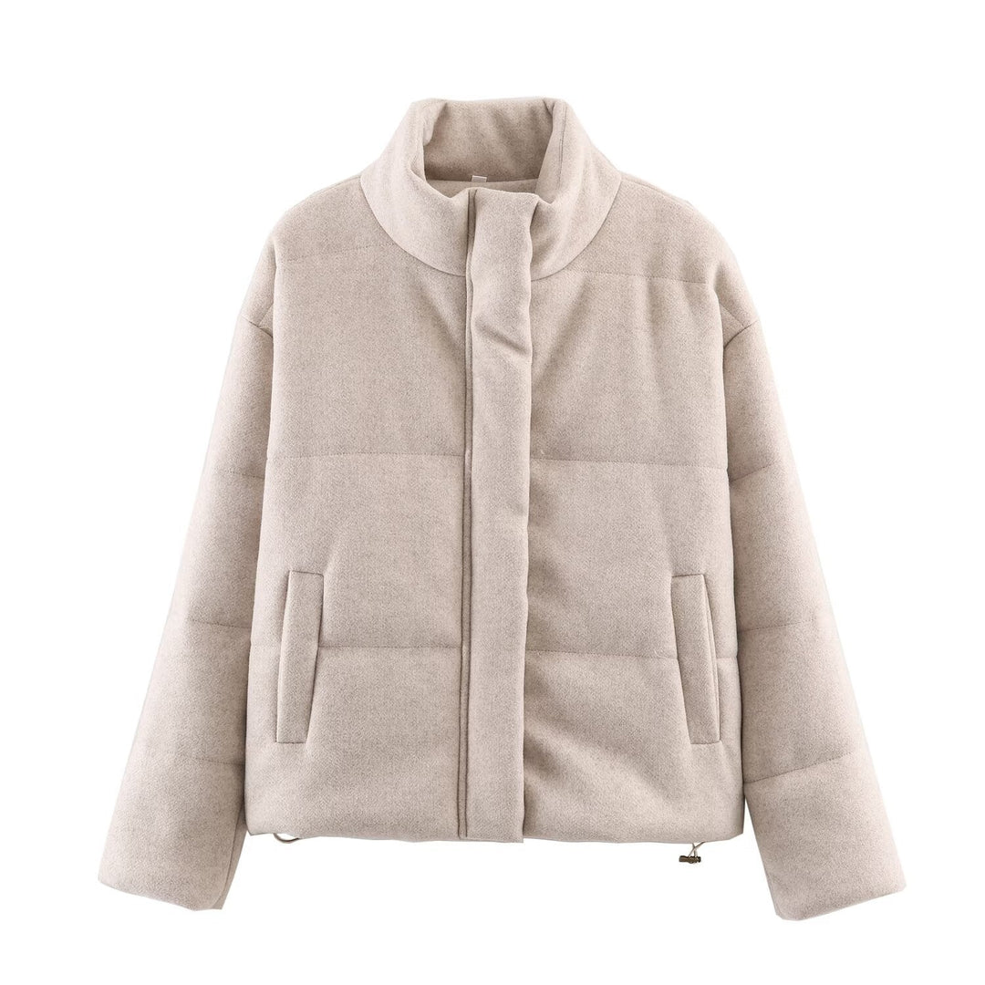Mabel padded jacket, back view