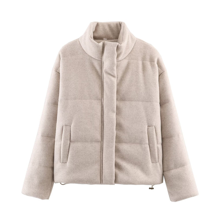 Mabel padded jacket, back view
