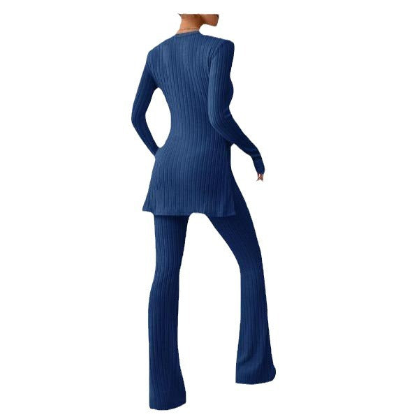 Lowena fine ribbed lounge set – image 5