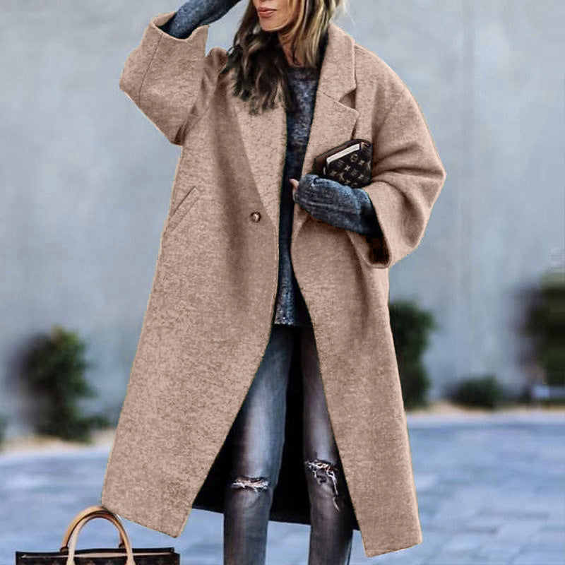 Ophelie double breasted long coat – image 2