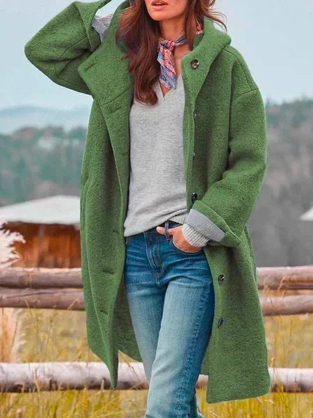 Hermione oversized hooded teddy coat – image 2