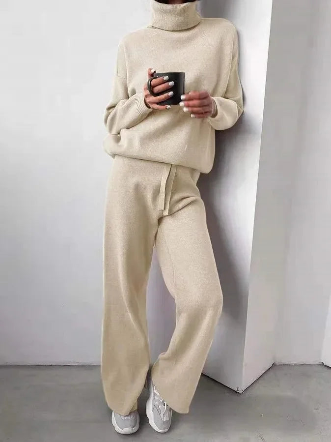 Caitlin roll neck knit two piece set – image 4
