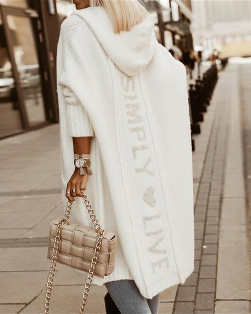 Penny oversized coat with full sleeves – image 2