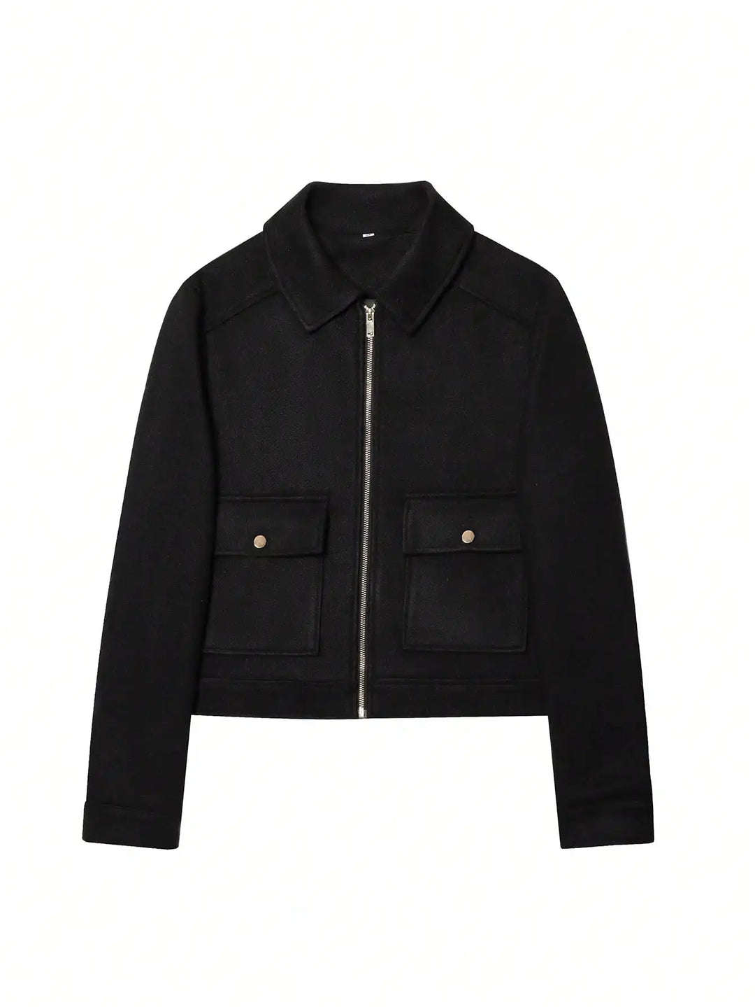 Calliope vintage stand collar wool coat with pockets – image 14