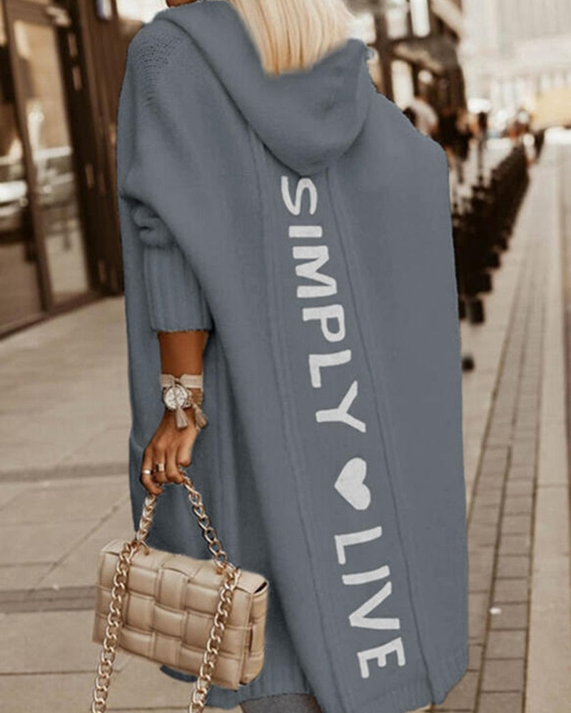 Penny oversized coat with full sleeves – image 4