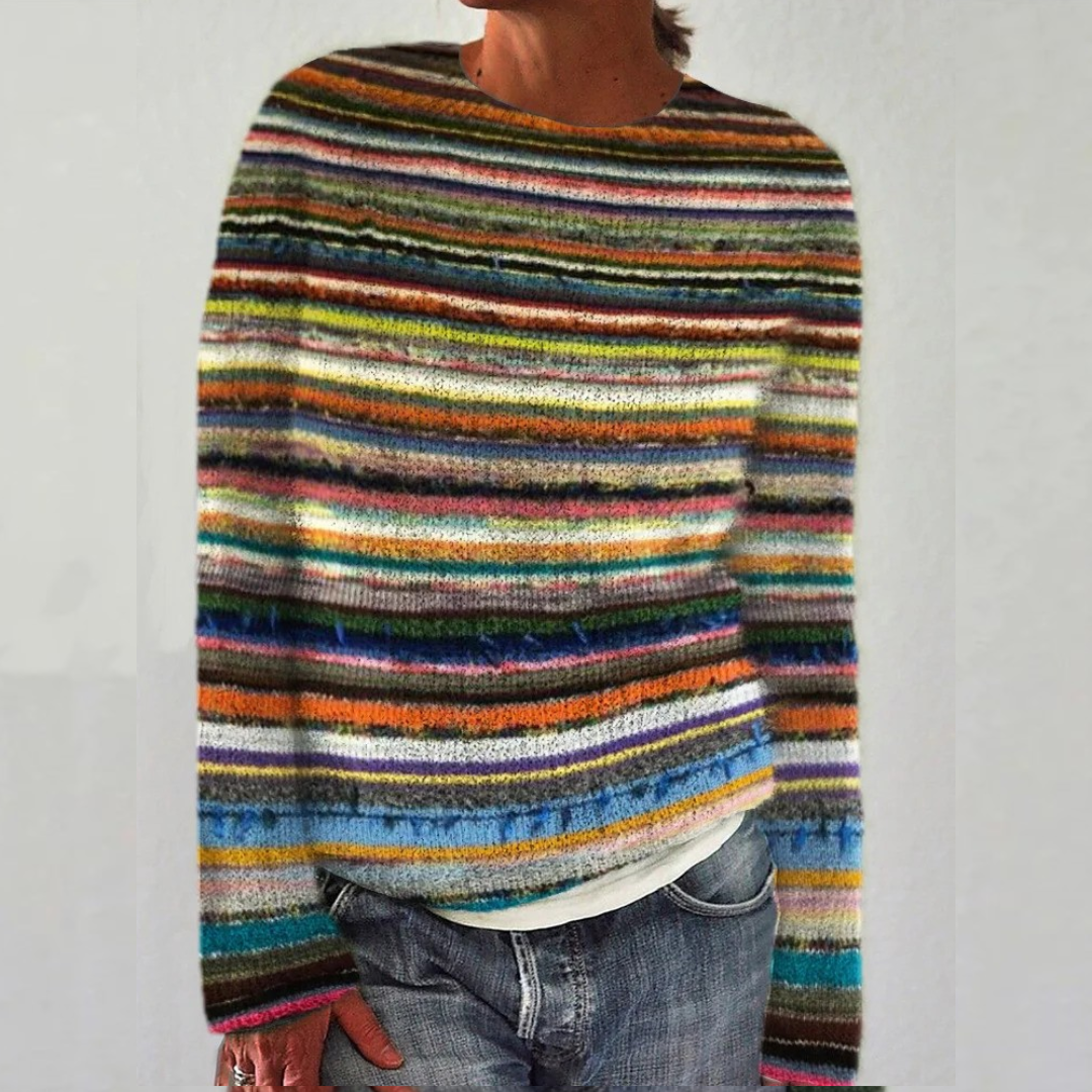 Isadora oversized fair isle knit jumper – image 8