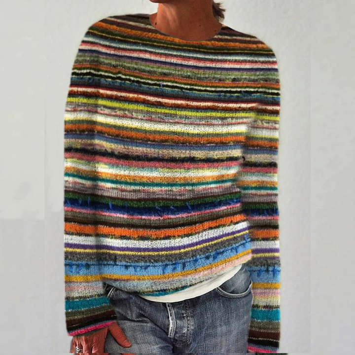 Isadora oversized fair isle knit jumper – image 8