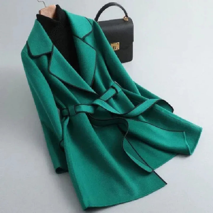 Lark contrast piped coat – image 6