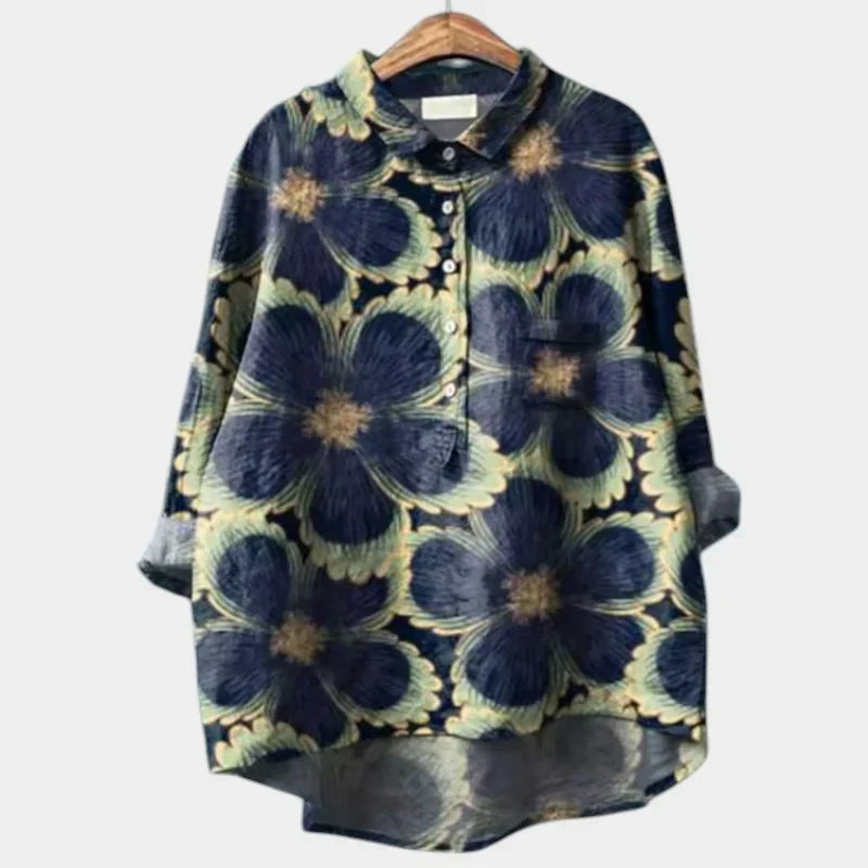 Nynke relaxed printed blouse – image 6