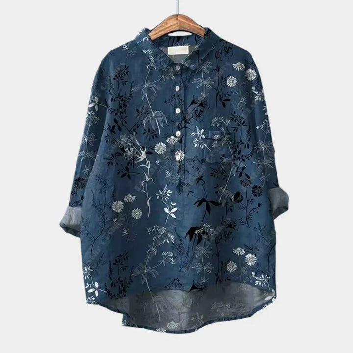 Nynke relaxed printed blouse – image 9