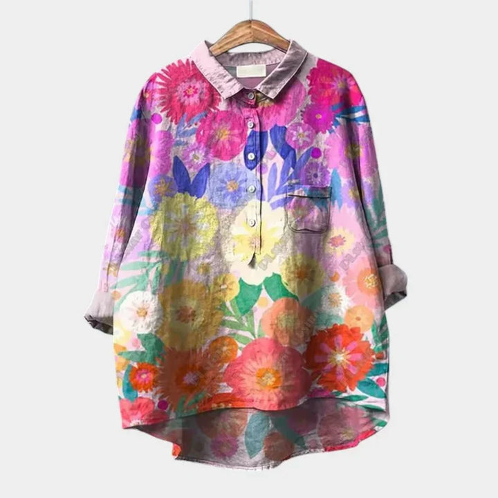 Nynke relaxed printed blouse – image 11