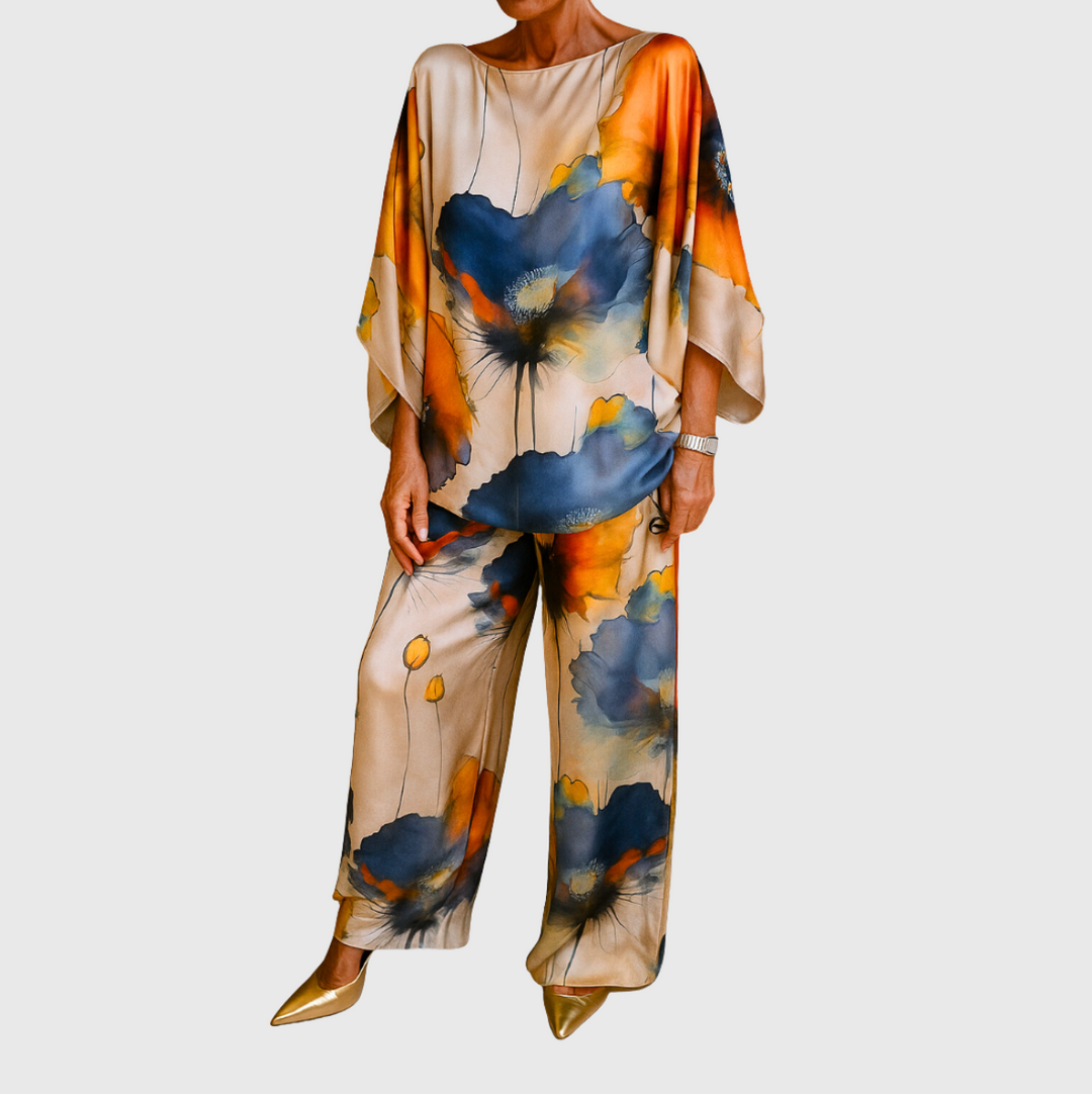 Oline satin two piece set – image 9