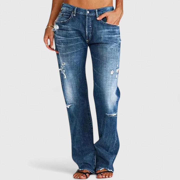 Lowri high waist straight leg jeans – image 2