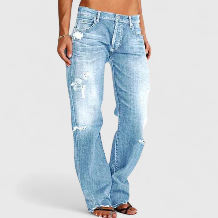 Lowri high waist straight leg jeans – image 5