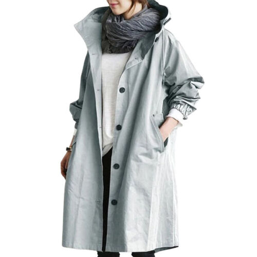 Lydia long hooded trench coat – image 6